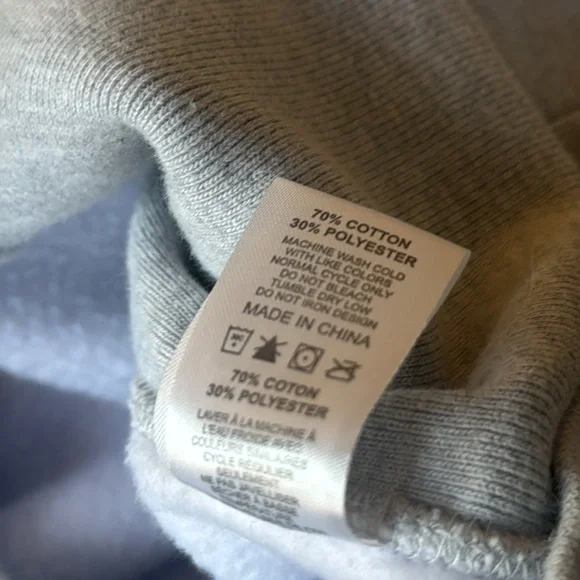 Letterman Sugar House reverse weave crewneck sweatshirt - Picture 6 of 6